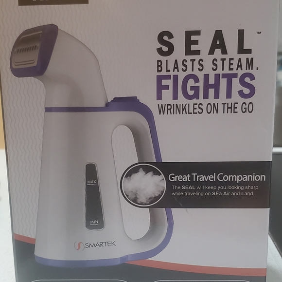 SMARTEK Other Smartek Handheld Steamer White Purple Poshmark